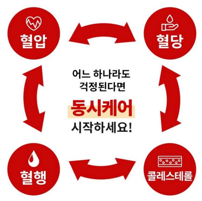 백세존 전문의가 성분배합한 백세혈당혈압케어
